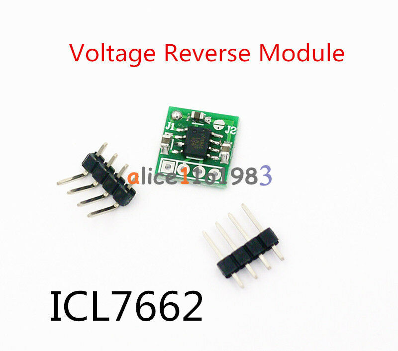 ICL7662 Positive to Negative Switched Capacitor Voltage Converter Reverse Module