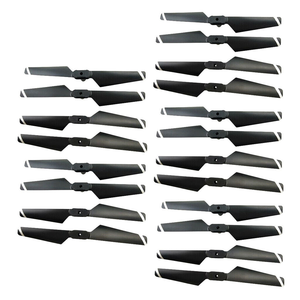 20Pcs Folding Propellers for SYMA X5C X5SC X5SW X5HC X5HW X5UC X5UW Black