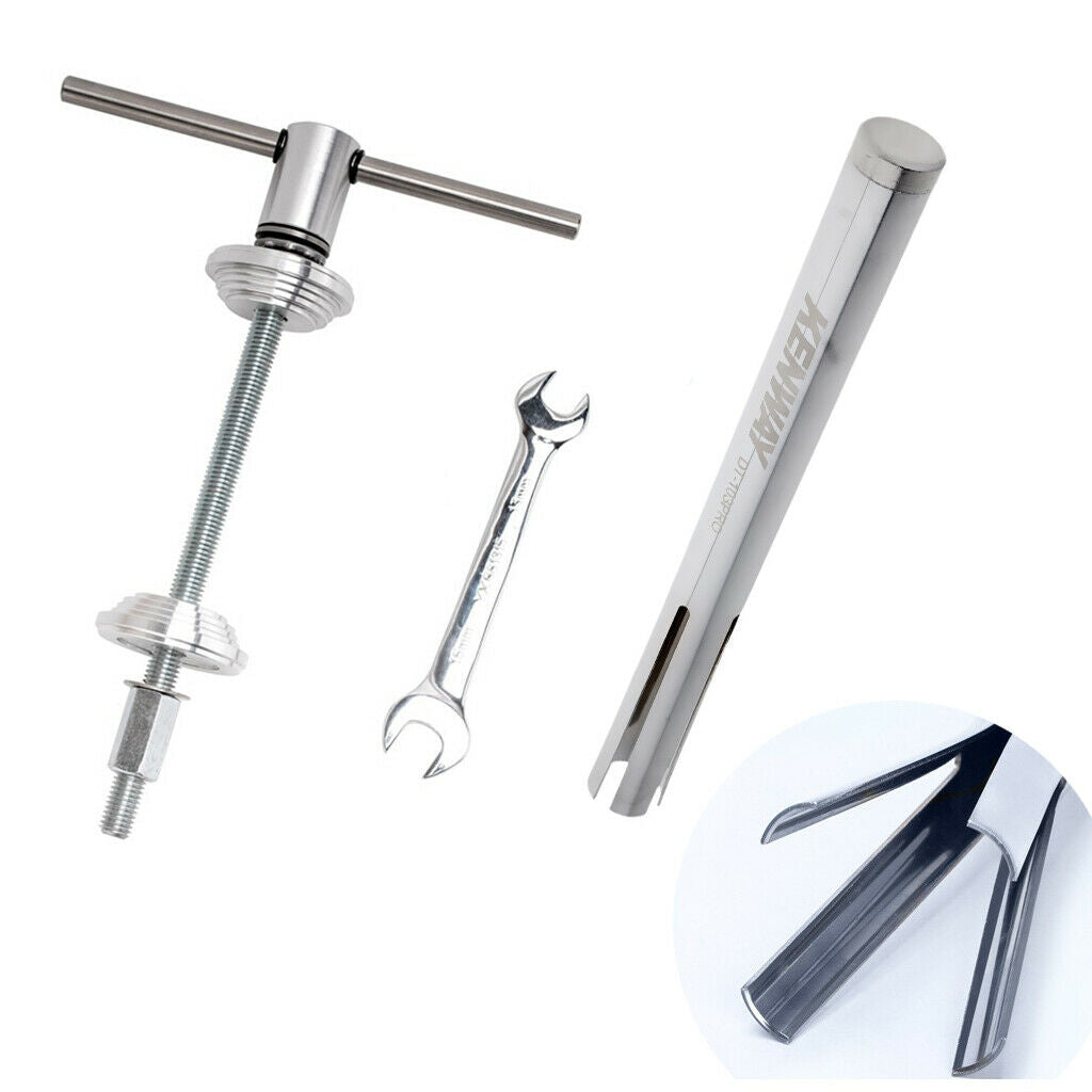 Bike Bottom Bracket Tool Press Fit BB 1-1/8, 1-1/4, 1-1/2'' Headset Remover