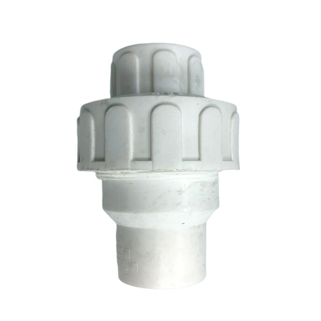 25mm PPR Check Valve Shutoff Valve PPR Pipe Adapters Durable Plastic White