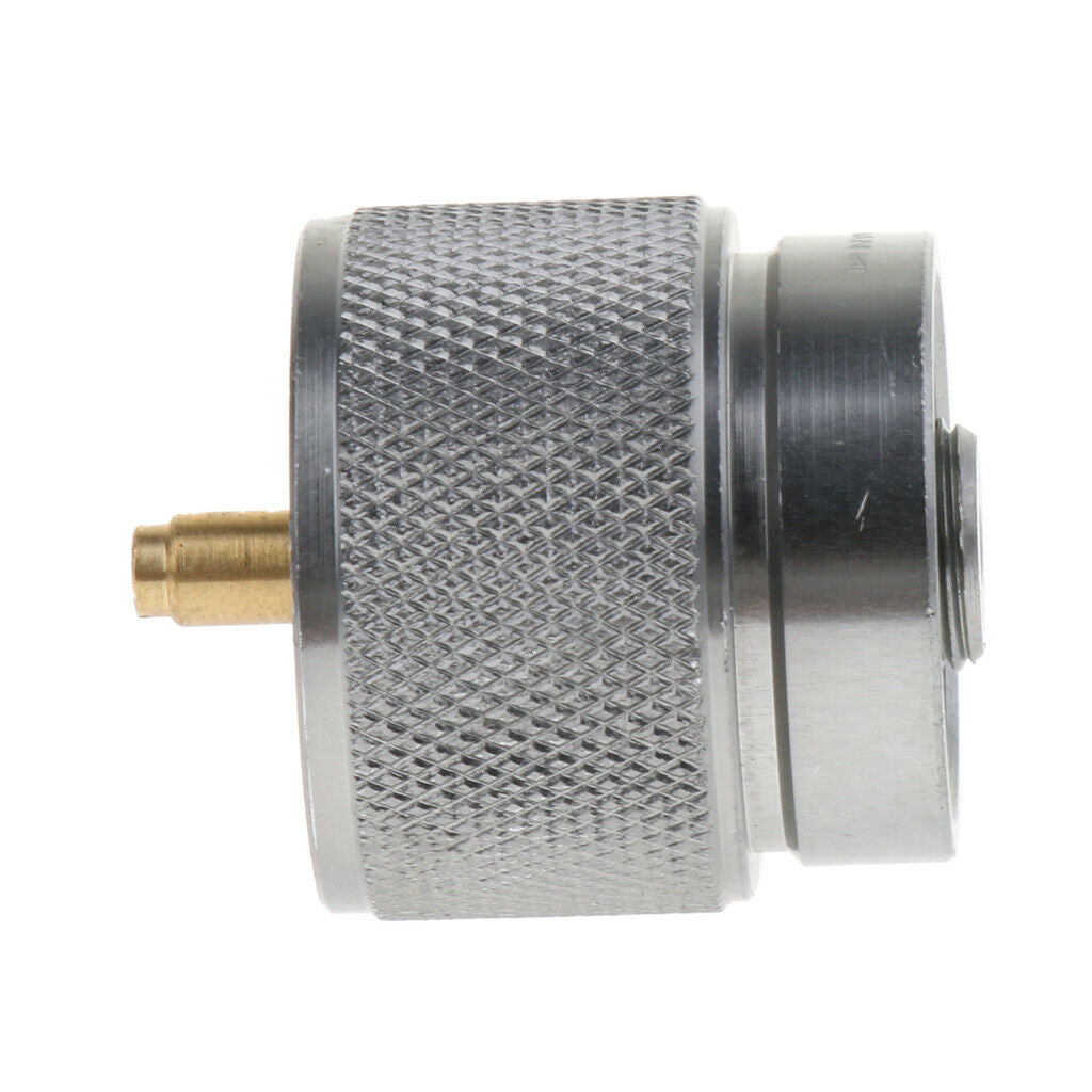 Outdoor Camping Stove Gas Refill Adapter Picnic Burner Connector Converter