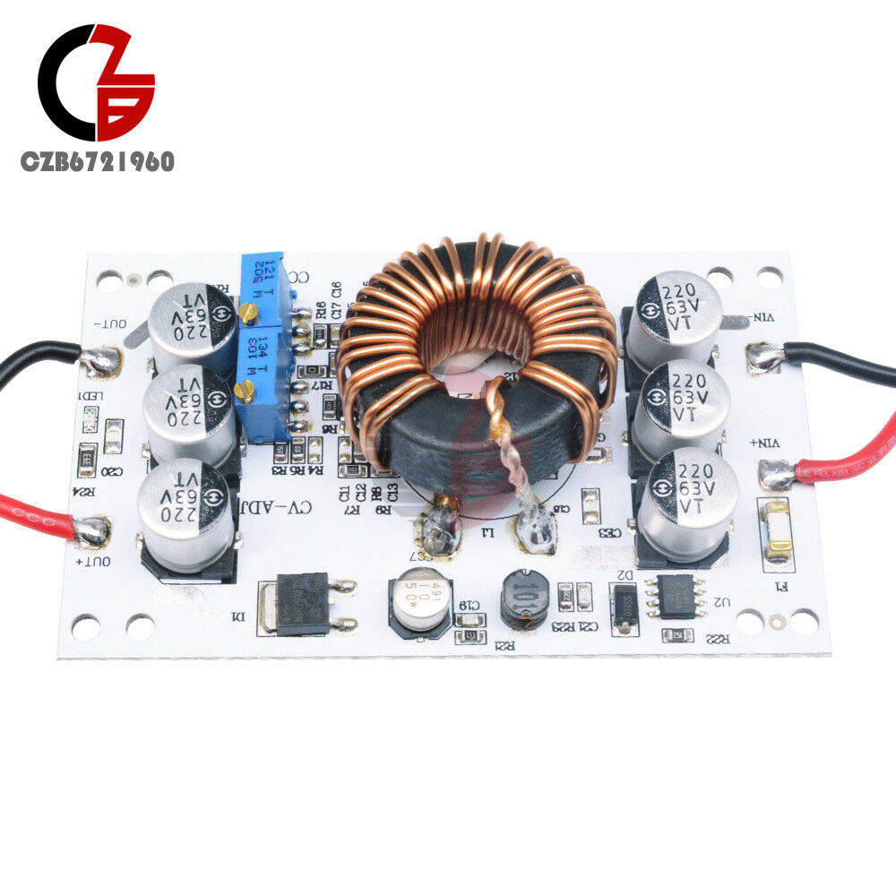 600W DC-DC Boost 10A Step Up Constant Current Power Supply Module LED Driver