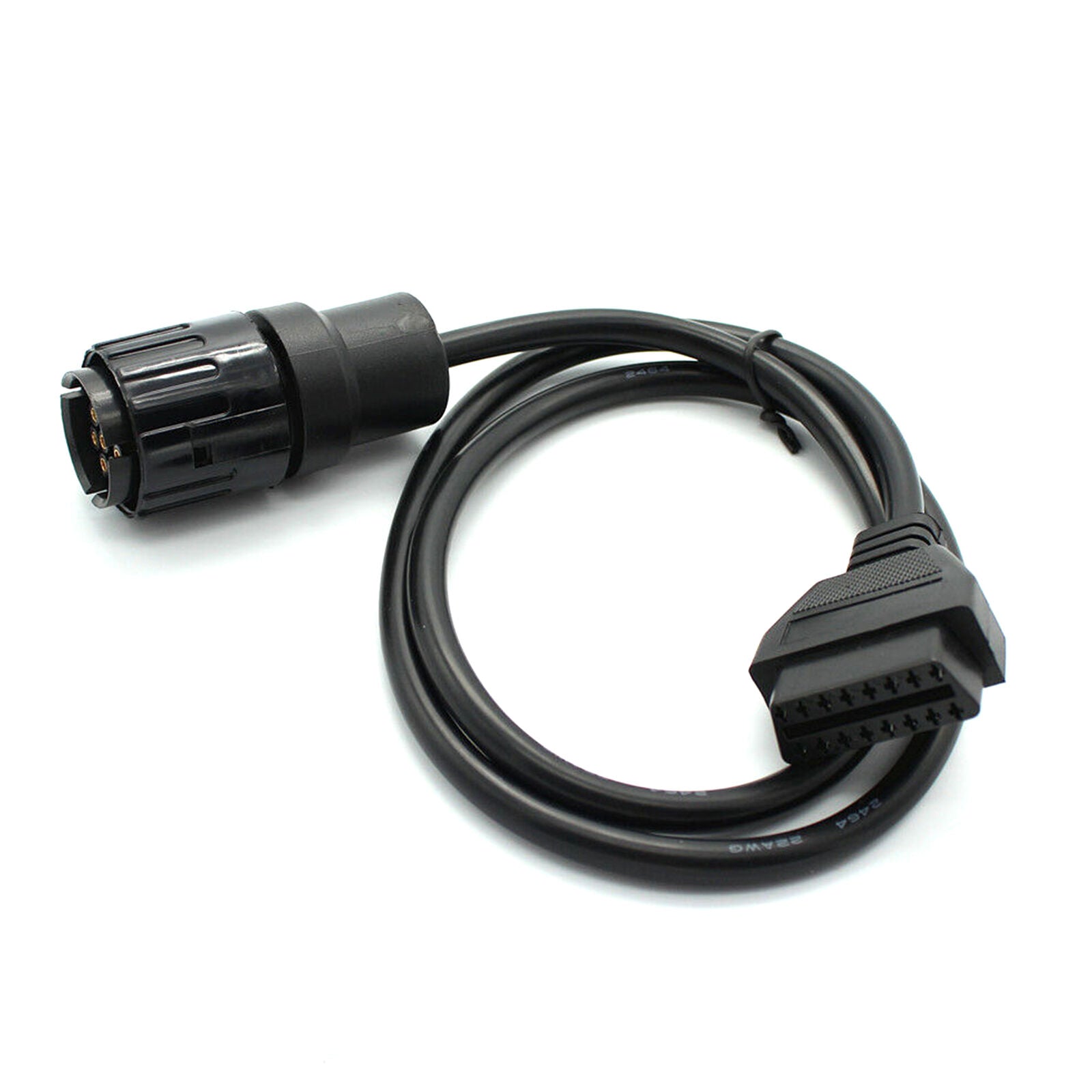 10 Pin Adaptor 10Pin To 16Pin OBD2 OBDII Diagnostic Cable For BMW Motorcycles