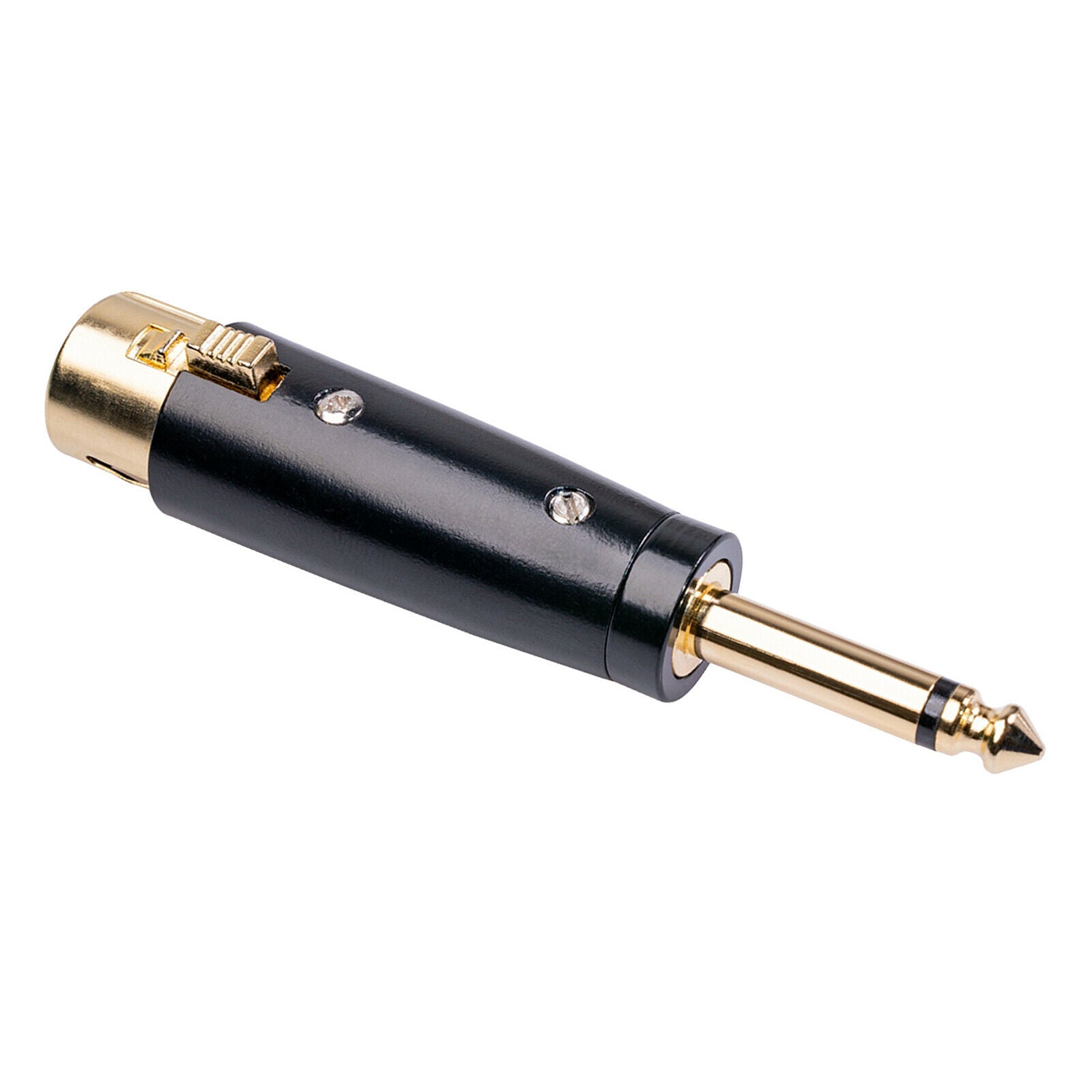 to 1/4 6.35mm Male Plug Mono Mic Connector Gender Changer Connector