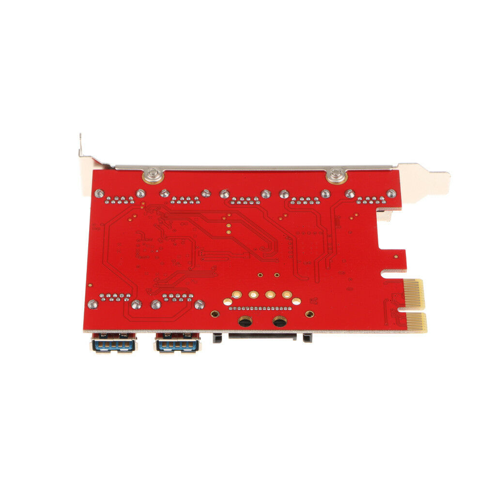 PCI-E to 7 Port USB3.0 HUB PCI Express Expansion Card Adapter 5 Gbps Speed