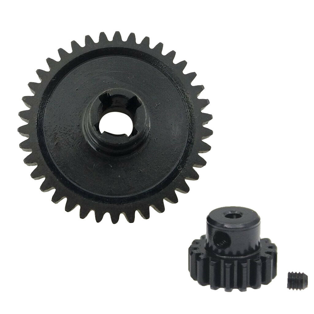 Black 27T Pinion Motor Gear U38T Servo Gear for 1/18 A979-B K929-B RC Buggy