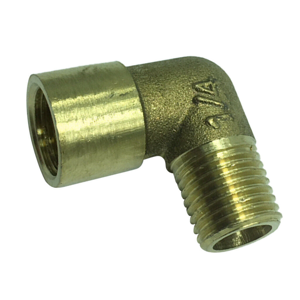 90 Degree Street Elbow Brass Adapter Connector Pipe Fittings DN8