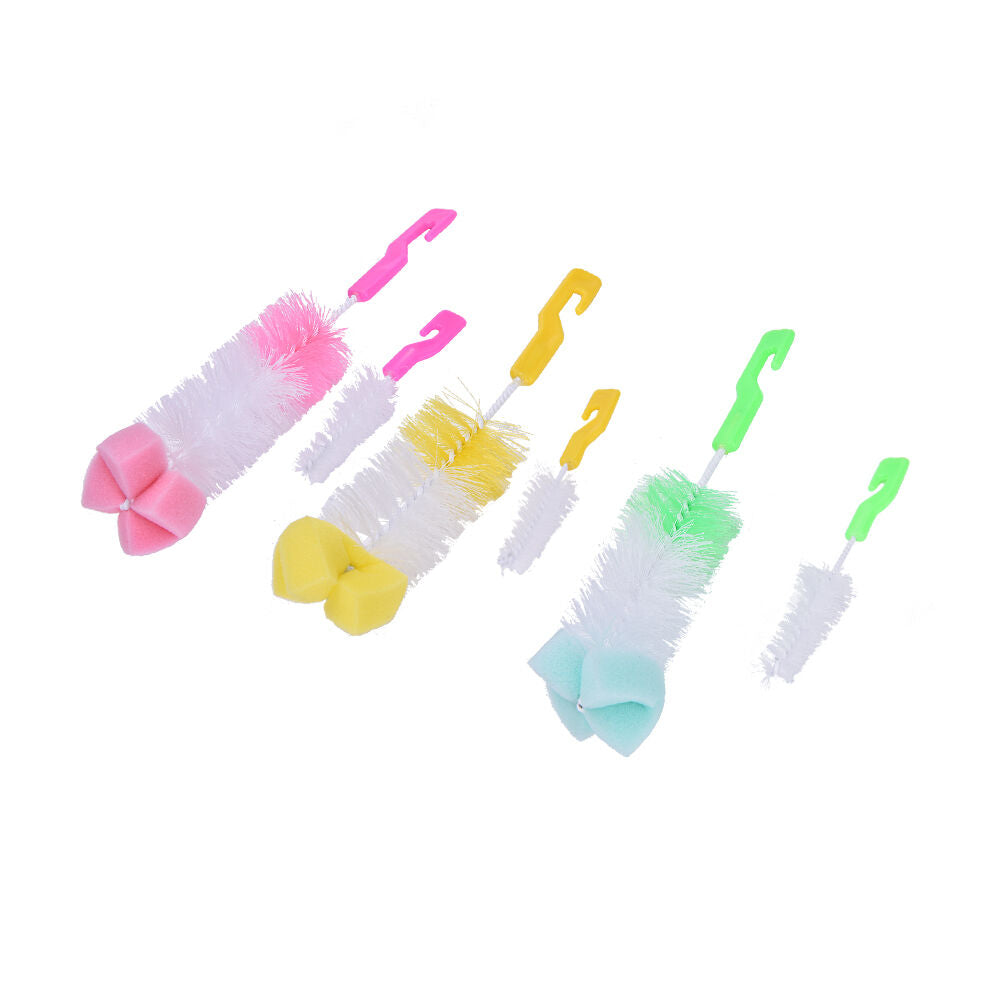 Teat Teapot Nozzle Spout Tube Nylon Cleaning Baby Milk Bottle Nipple Brus.l8
