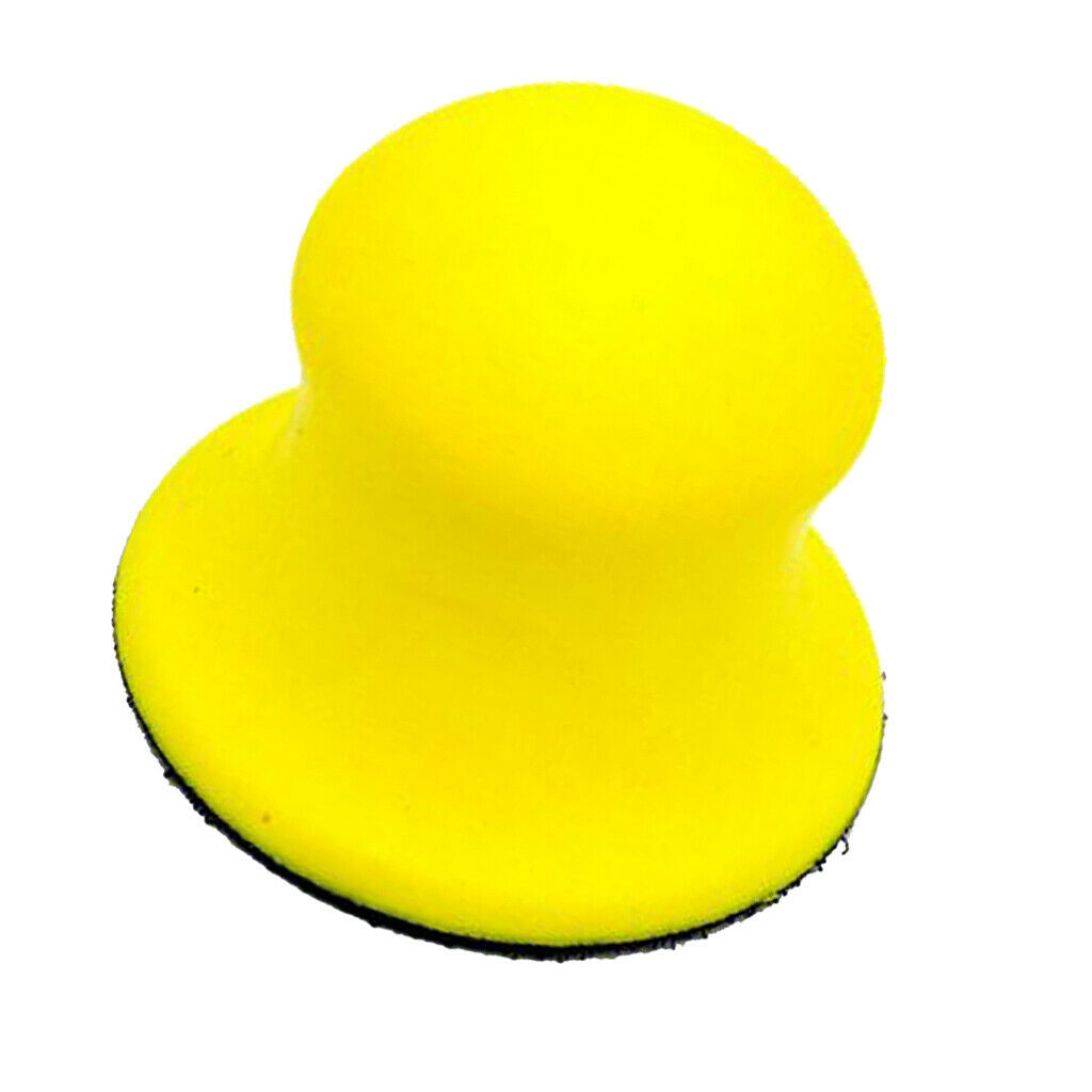 3 inch hand sanding block, nylon foam climbing sanding disc for