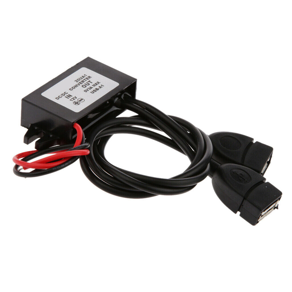 DC 12V To 5V 15W DC-DC Converter  Buck Module Car LED Power Supply