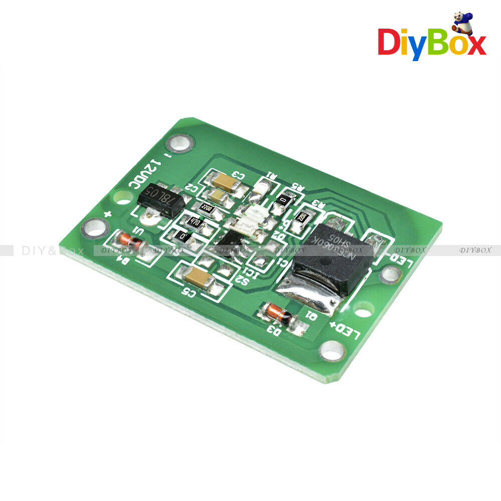 3A DC 6-20V Capatitive Touch Switch Dimmer Push Button Key Latch Relay Module