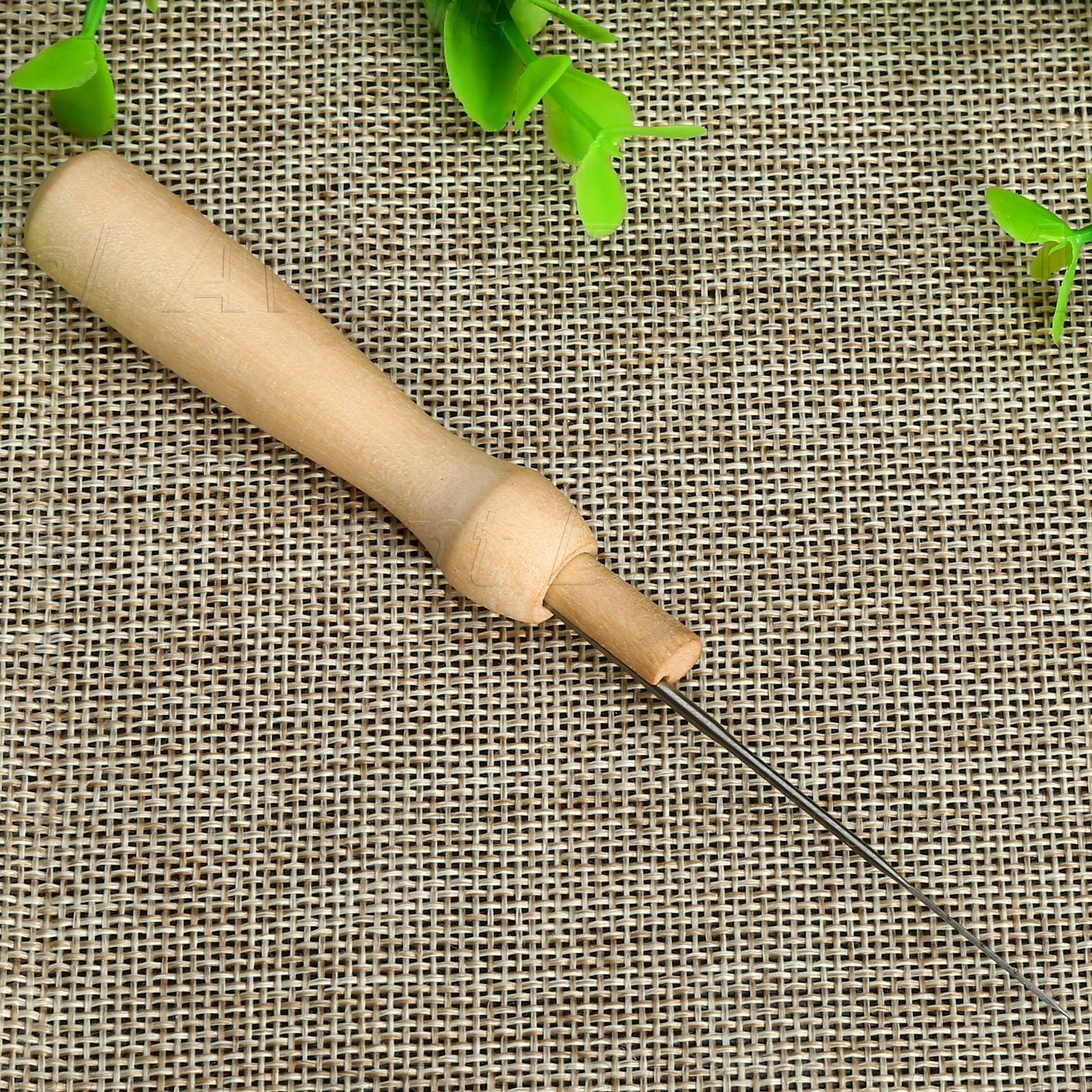1PCS Felting Needle With Wooden Handle Holder Wool Felting DIY Craft Tools Kit