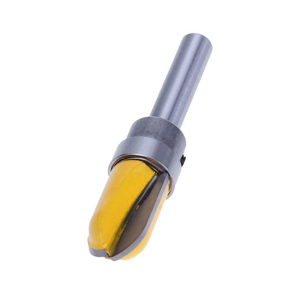 1pc 1/4in SH 5/8in  Full Length Ball Round Nose Router Bit Milling Cutter @