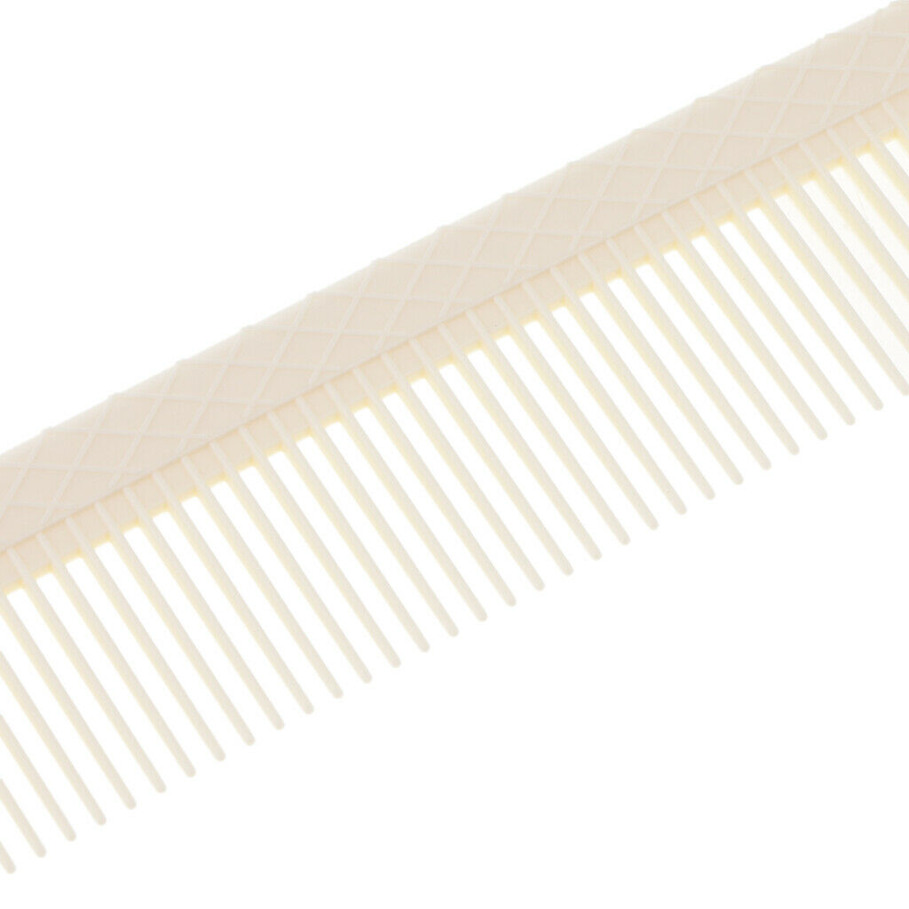 Fashional Hair Cutting Barber Hairdressing Hiarstyling Salon Plastic Comb A4