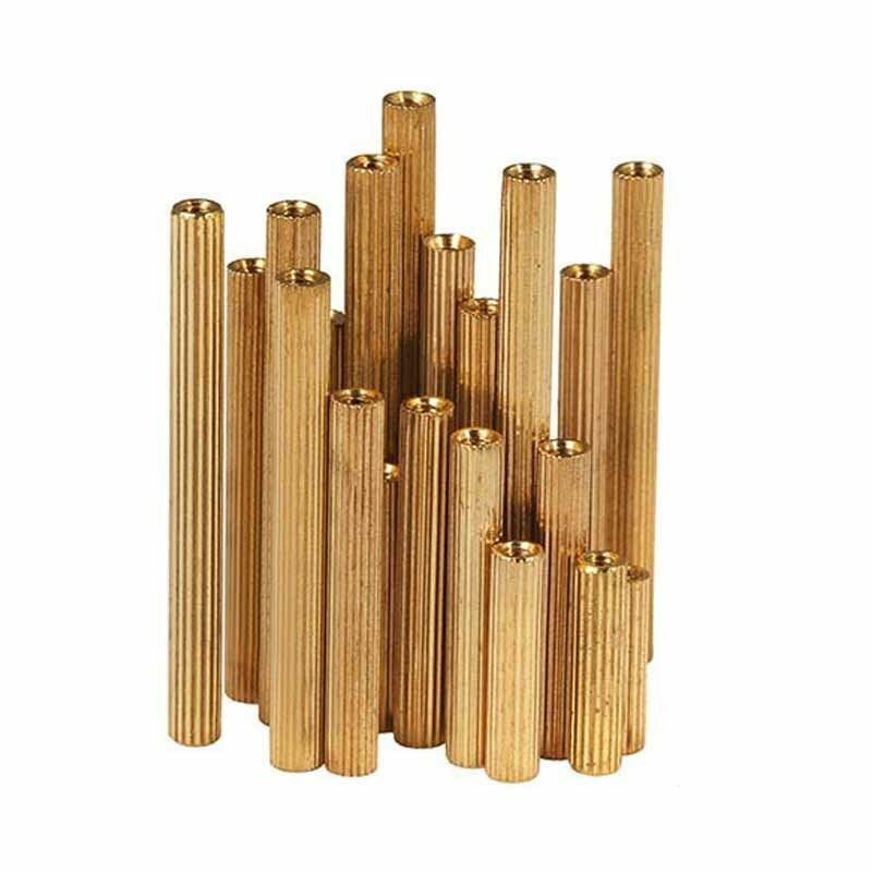 120pcs M2 Male Female Brass Spacers Standoff PCB Board Screw Nut Assortment New