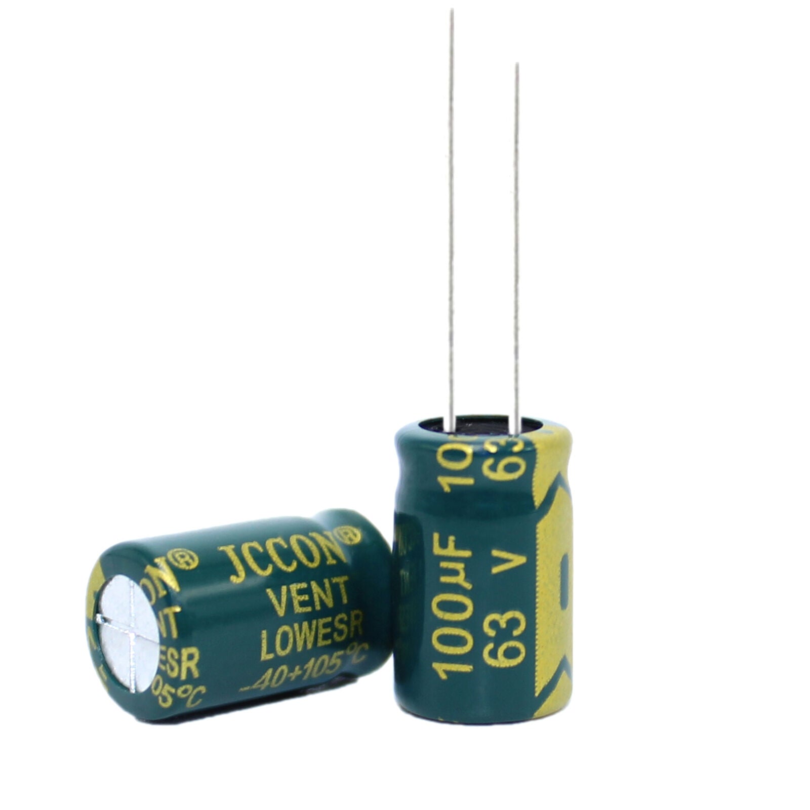 10pcs 63v100uf Aluminum electrolytic capacitor Power adapter inverter  8x12mm