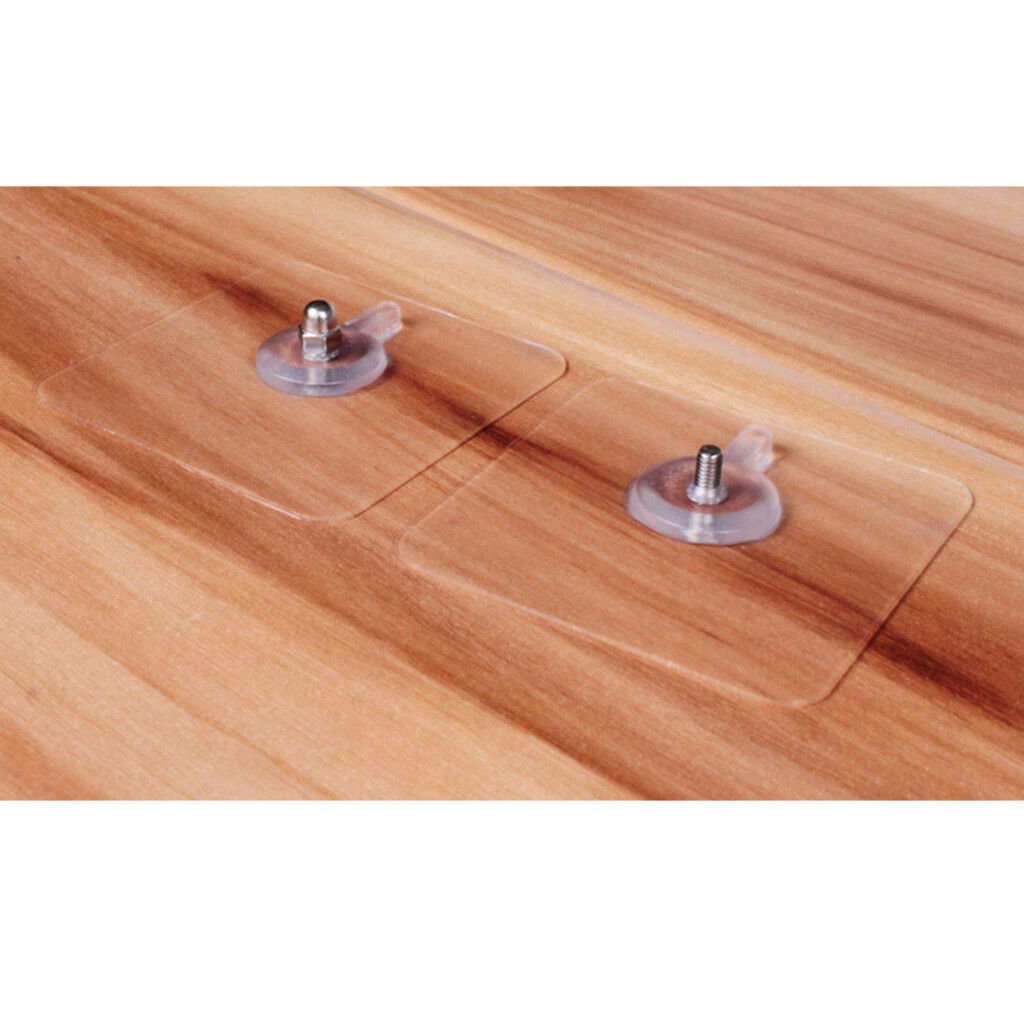 Adhesive Wall Mounted Hook Nails Screws towel bath robe keys Holder 4mm