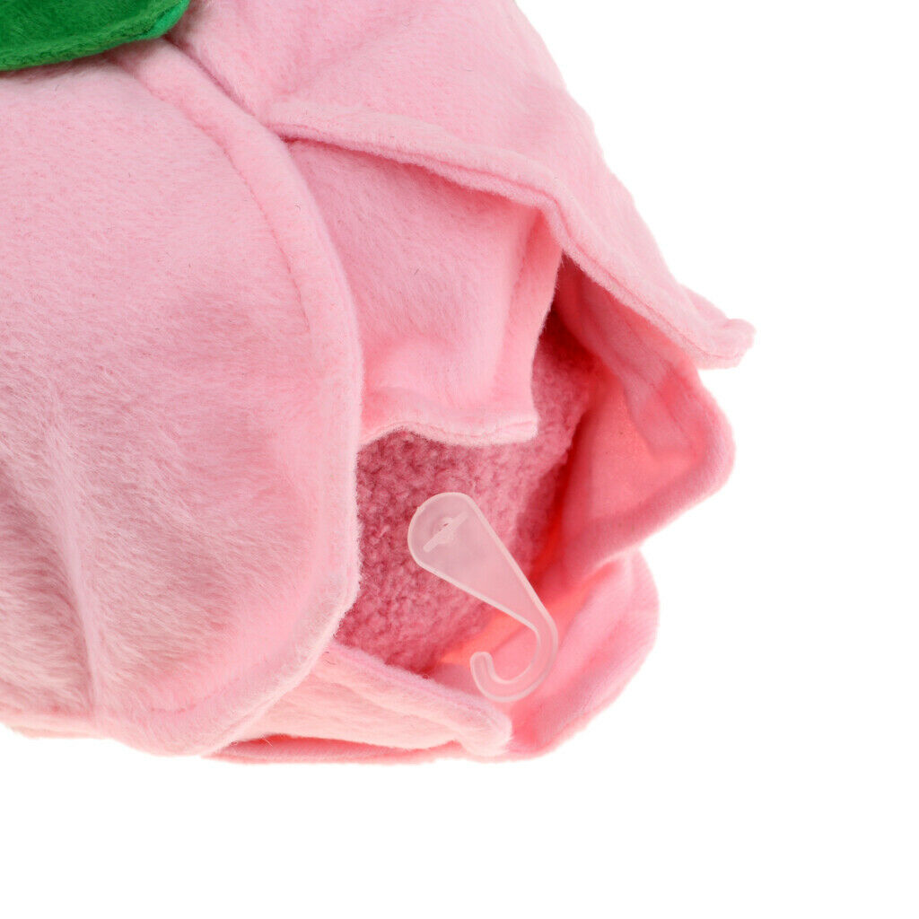 Portable Rose Flower No. 1 460cc Golf Club Wood Driver Head Cover Headcover