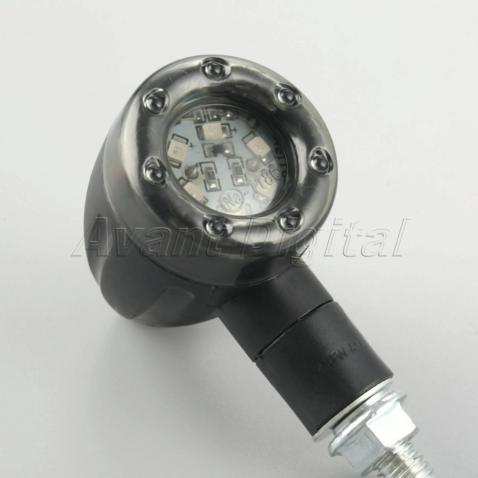1Pair 8mm Motorcycle LED Turn Signal Brake Blinker Light for Yamaha YZF R6S 2008