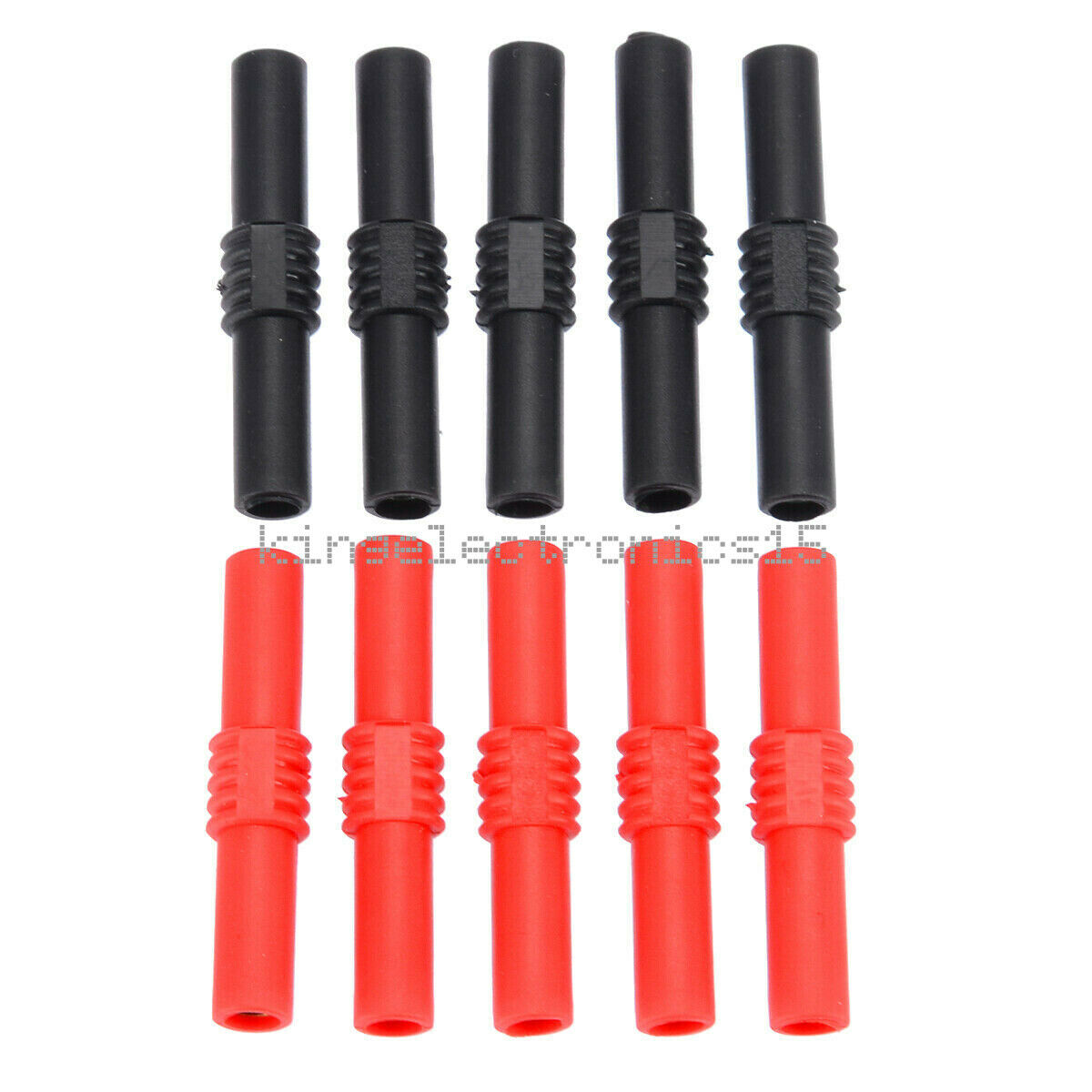 4PCS NEW 4mm Insulated Female to Female Banana Jack Coupler Adapter Connector