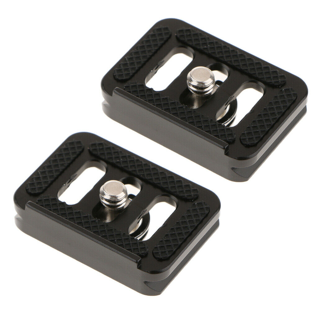 2Pack Aluminum Quick Release QR Plate for SIRUI TY-C10 T005/T-025 Ball Head