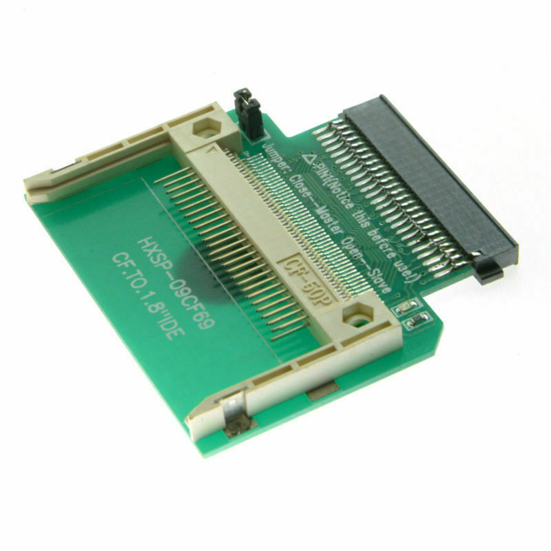 Cf Merory Card Compact Flash To 50Pin 1.8" Ide Hard Drive Ssd Adapter J7H3H3
