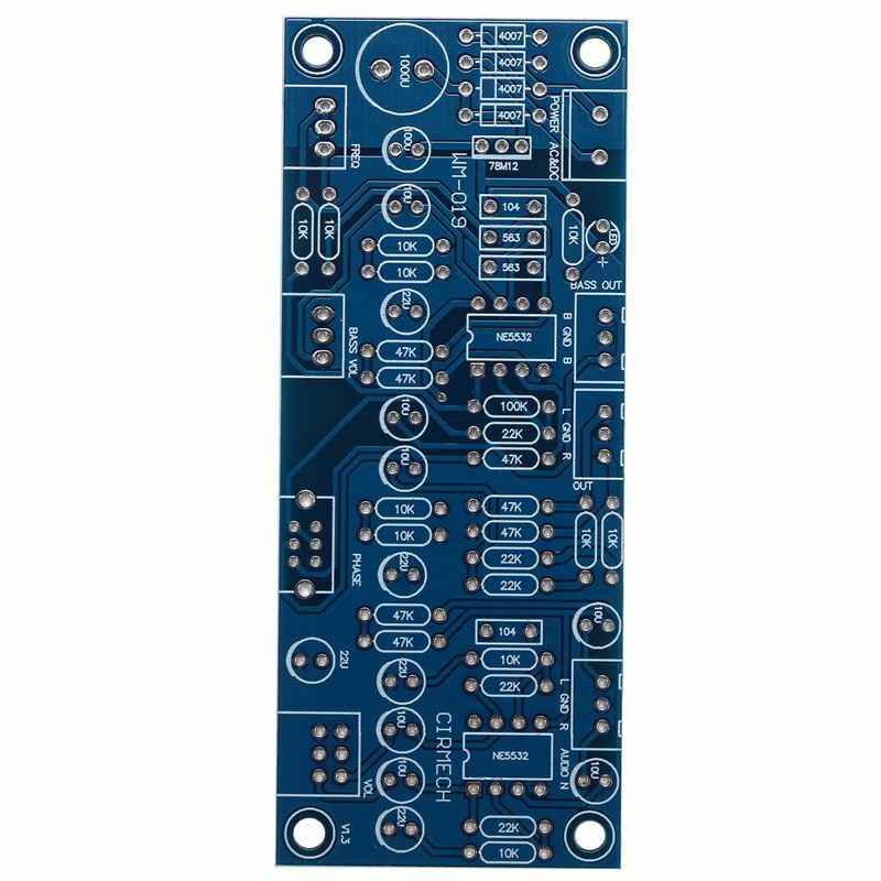 2.1 Channel Preamp Board HiFi Power Amplifier Board NE5532 Low Pass Filter PreJ3