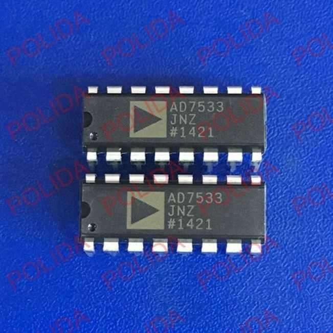 5PCS  MULTIPLYING DAC IC ANALOG DEVICES DIP-16 AD7533JNZ AD7533JN AD7533J