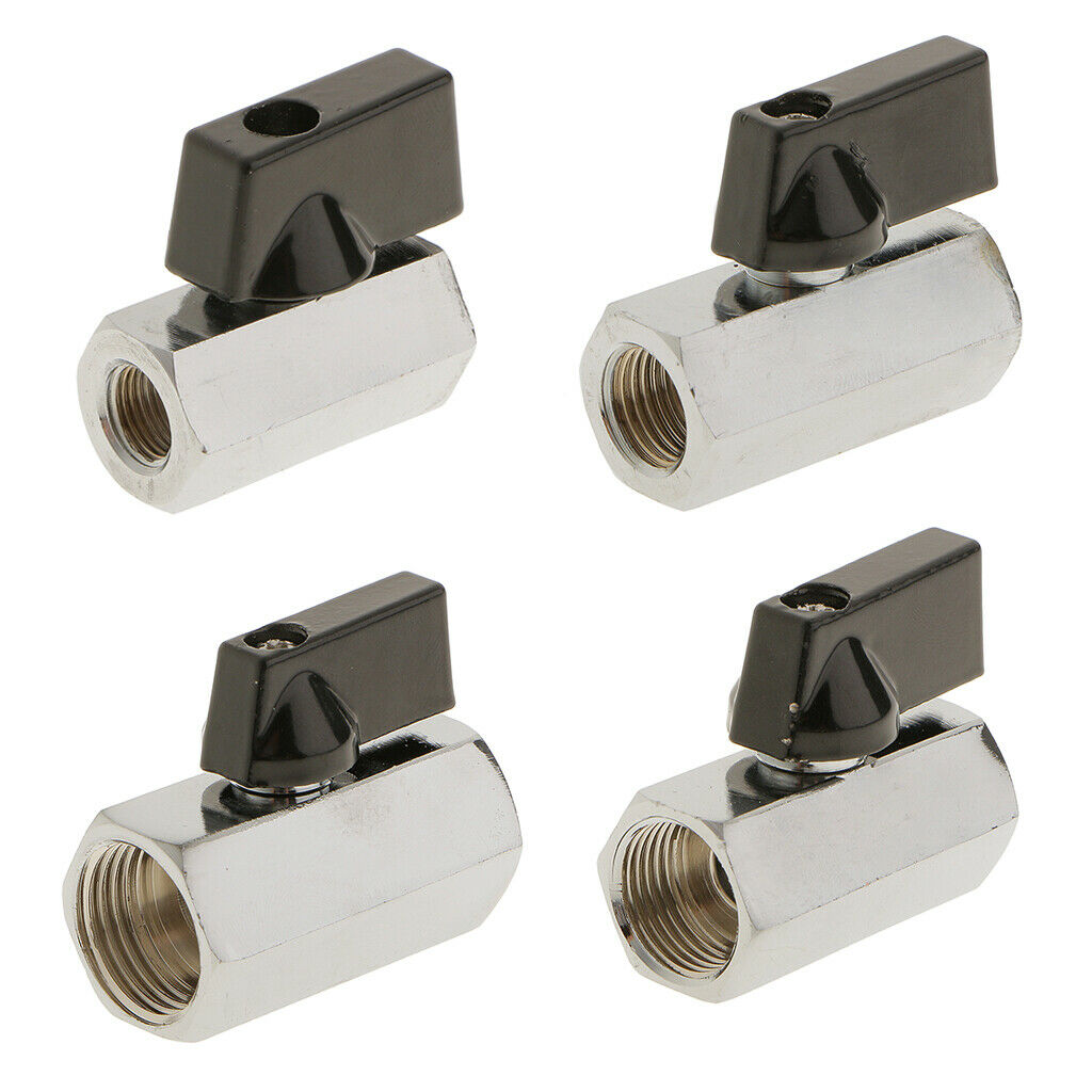 Female-1/4 NPT Brass Ball Valve Shut Off Switch Water Gas Oil