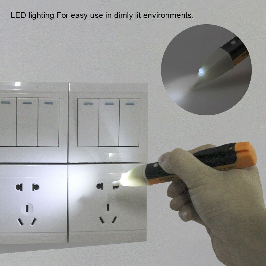New Non-Contact LCD Electric AC/DC Voltage Alert Detector Tester Sensor Test Pen