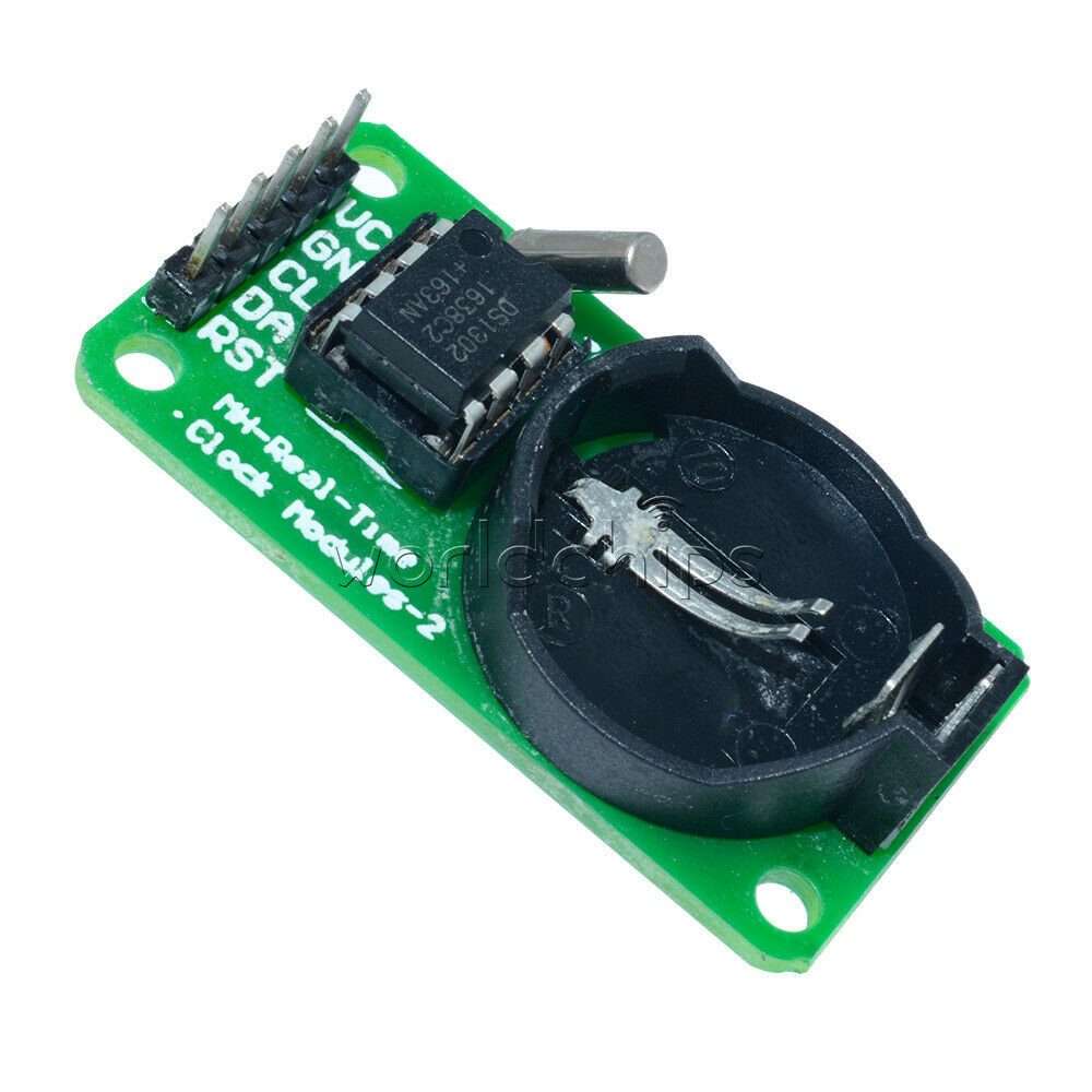2PCS DS1302 RTC Real Time Clock Module For Arduino AVR ARM SMD Replace DS1307