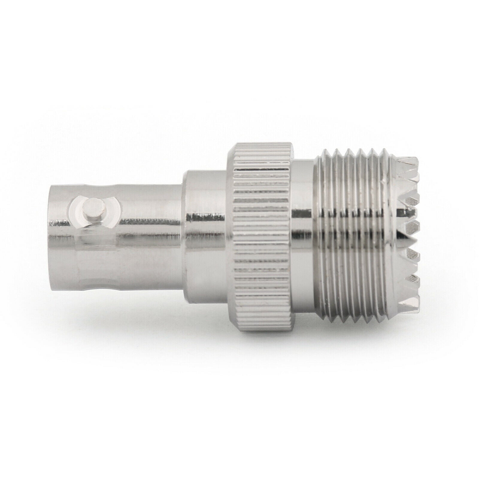 10Pcs UHF Female PL259 Jack to BNC Female Jack Straight RF Connector Adapter CA