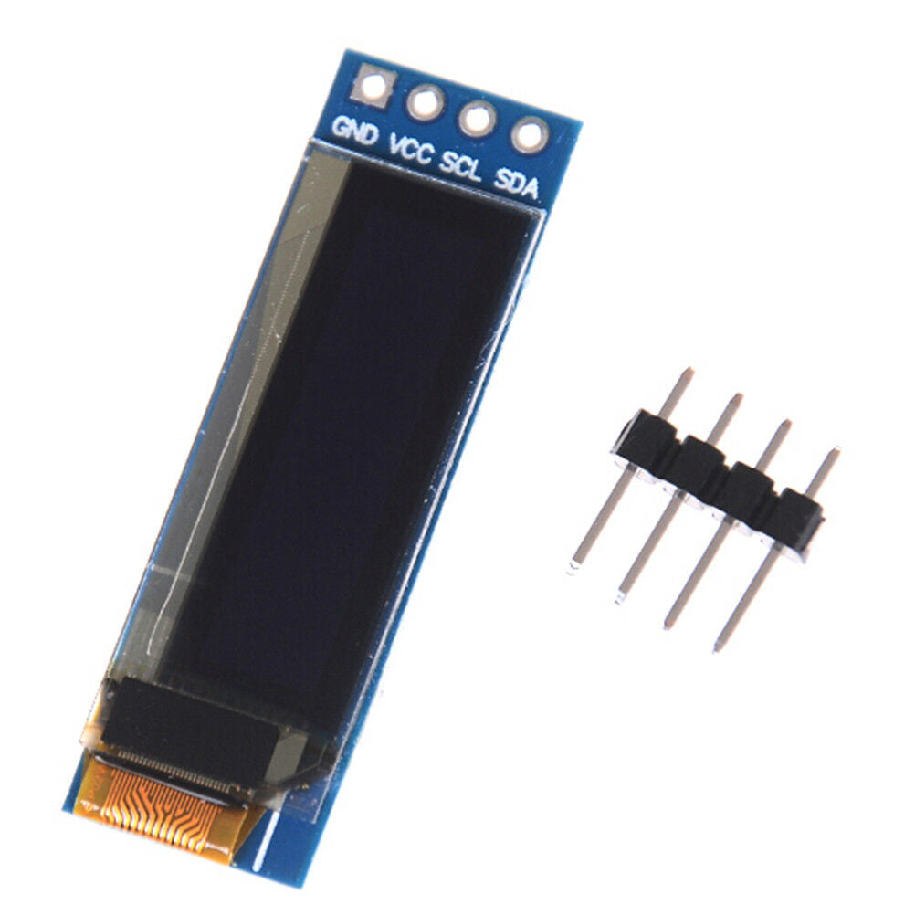 iic i2c 0.91" 128x32 blue oled lcd display module 3.3v 5v for arduino Y1