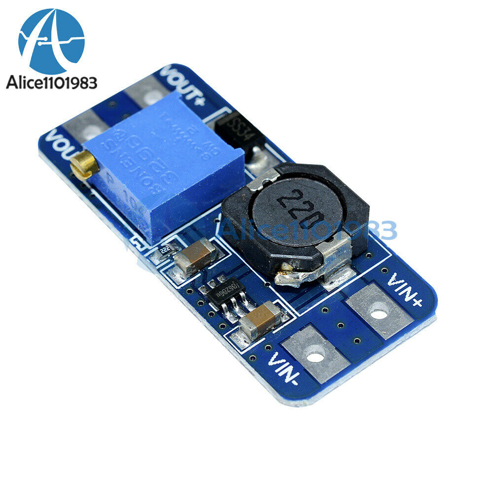 MT3608 DC-DC Step Up Power Apply Module Booster Power Module 2A for Arduino