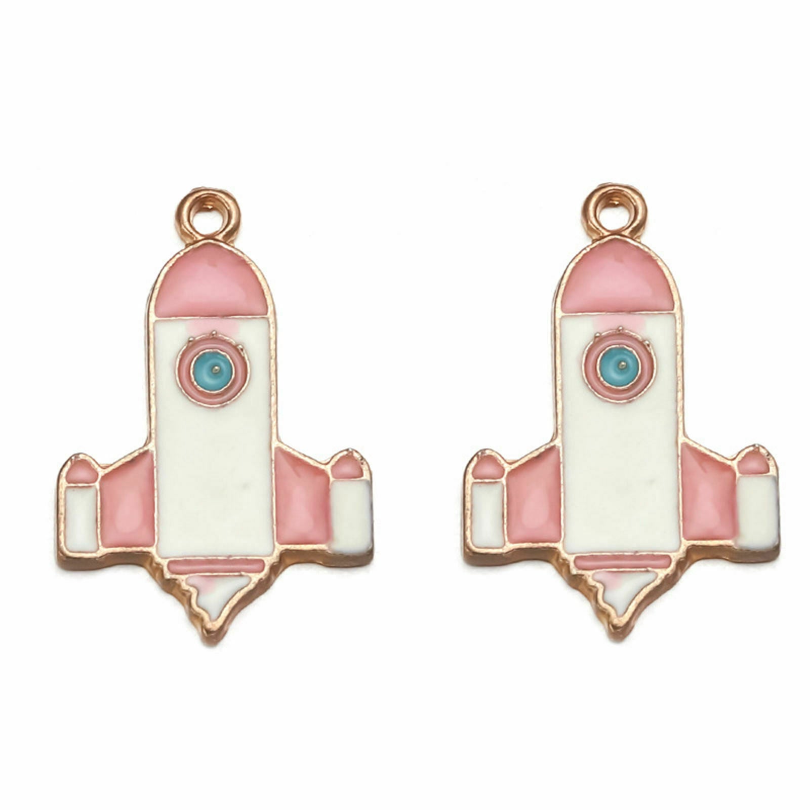 20 Pieces Alloy Cute Charms Space Styles Pendants for Earring Jewelry Making