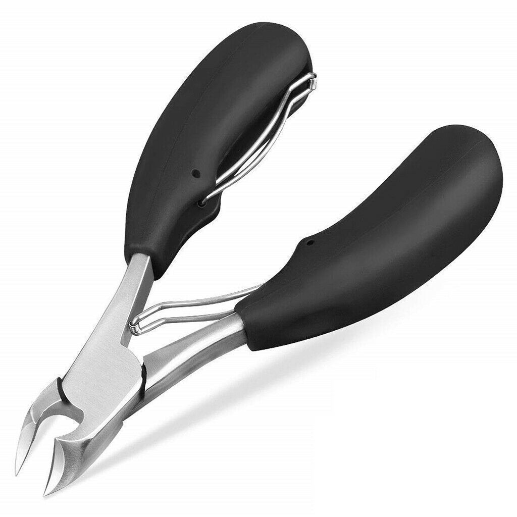 Set of 6 Thick Toenail Clippers Set Stainless Steel Tool Heavy-Duty Durable