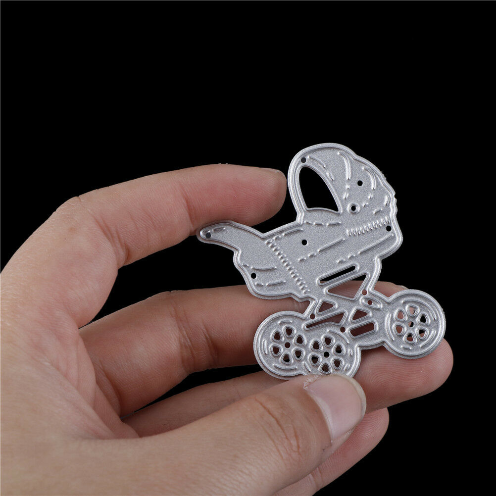 Baby Carriage Metal Cutting Dies Stencils for  Scrapbooking Card Making De.l8