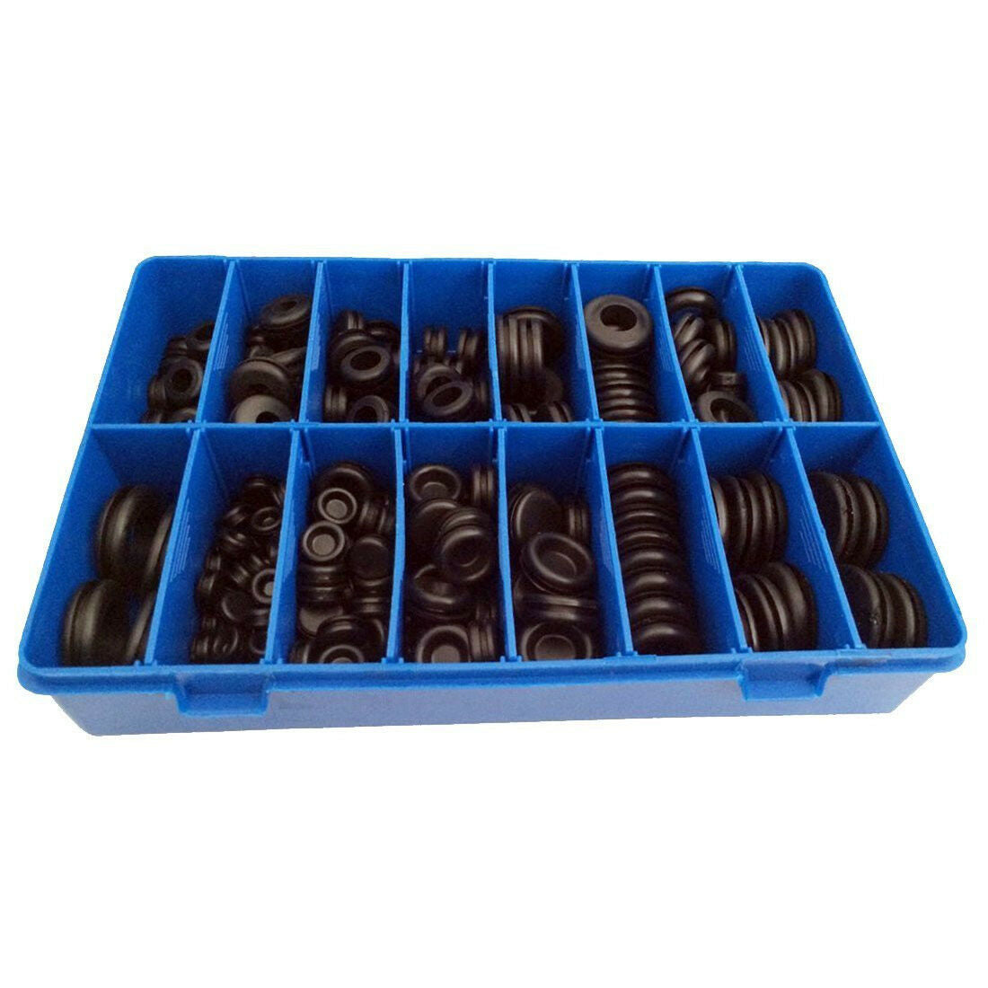 250pcs Rubber Grommet Assortment Set Electrical Firewall Wire Gasket Wiring Kit