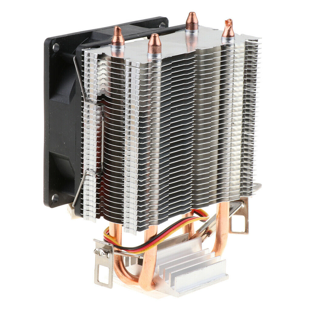 Quiet Computer CPU Cooling Fan 3 Pin CPU Cooler Radiator Heatsink