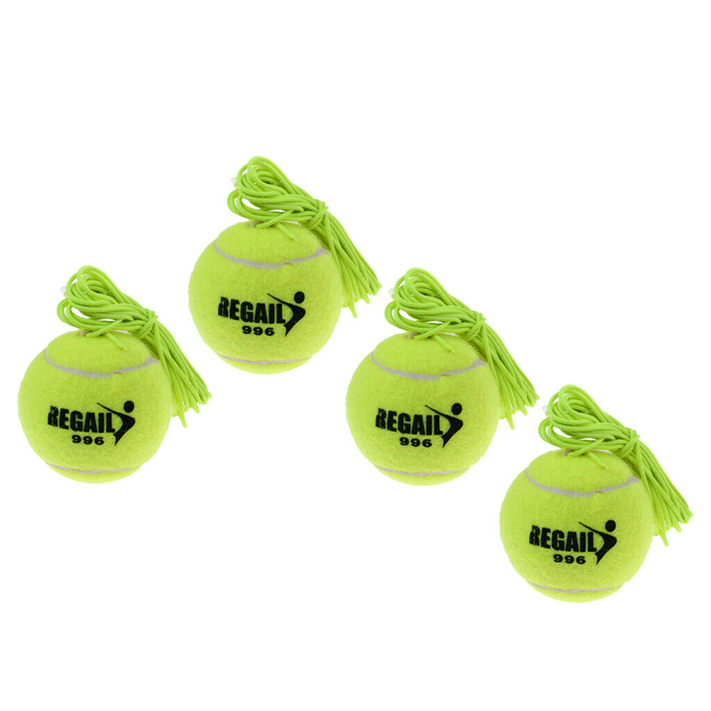 4PCS PROFESSIONAL TENNIS BALL AND STRING REPLACEMENT FOR TENNIS TRAINER PRACTICE