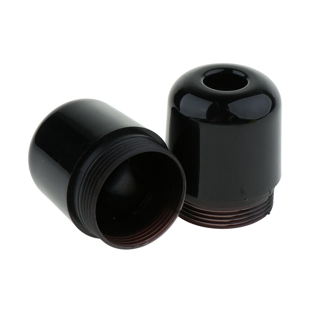 2x Wireless Microphone Battery Screw on Cover/ /Cup for HAIMEI Parts Round