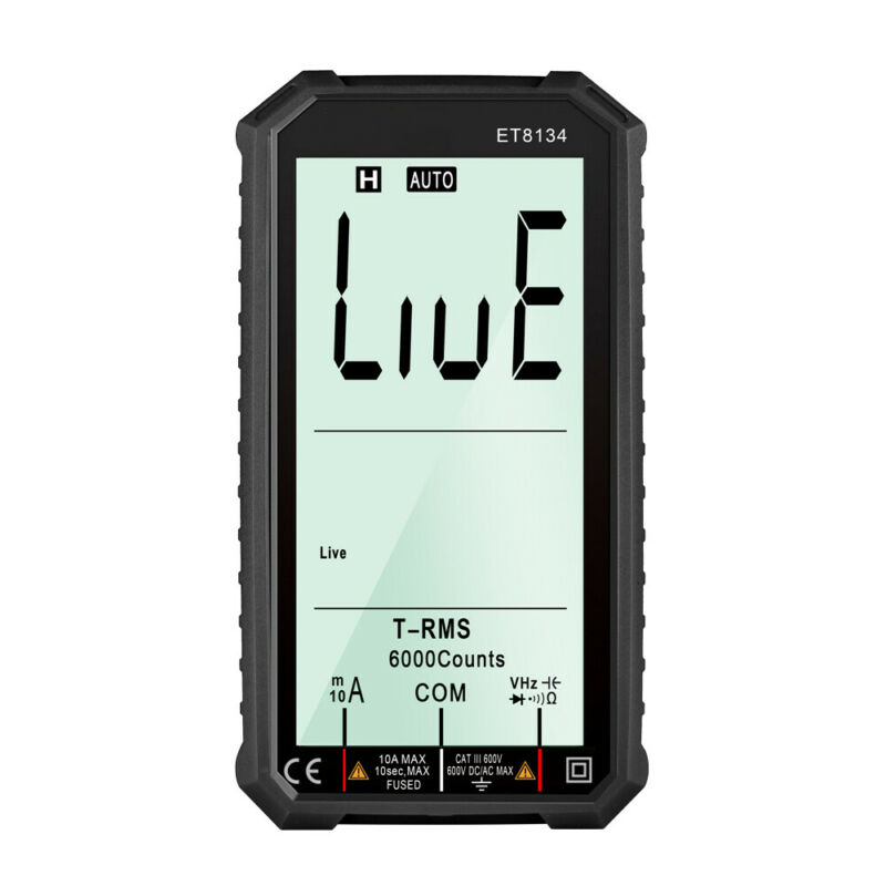 4.7In Ac and Dc Voltage and Current Capacitance Measuring Multimeter Et8134