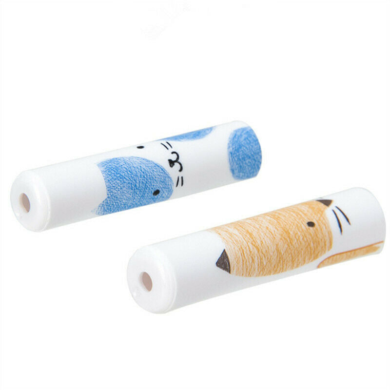 Cap Sheath of Pen Topper Cartoon Plastic Pencil Cap Children Writing Stationery
