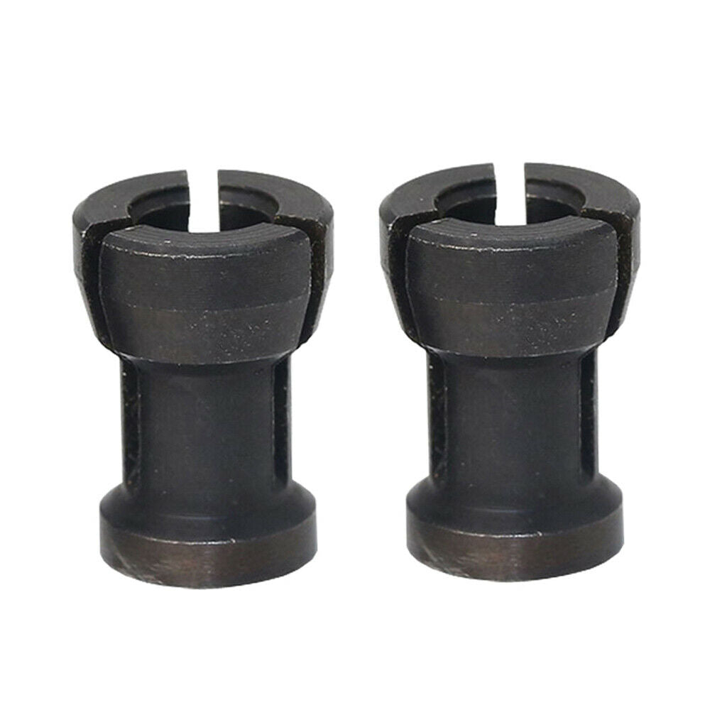 2pcs 6mm Collet Chuck Adapter, Router Collet Chuck Driver Adapter Converter For