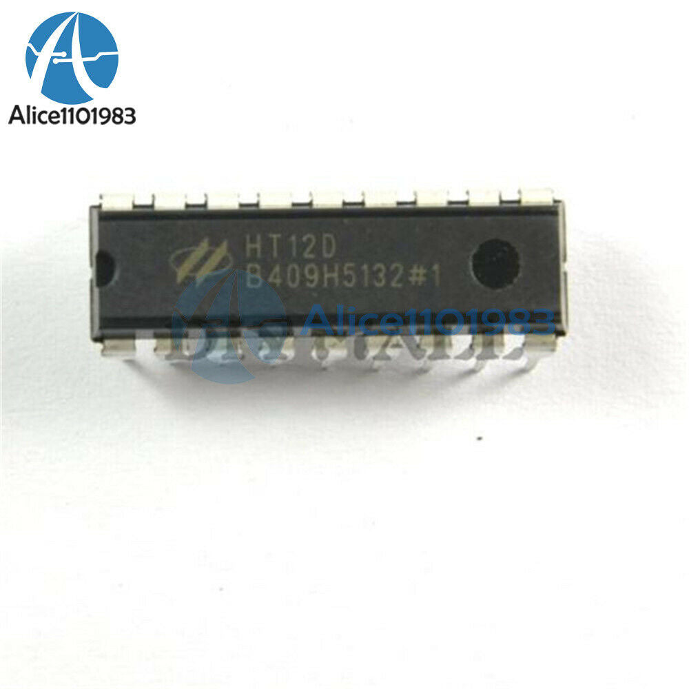 2PCS Hotek HT12D HT-12D HT12D DIP-18 IC Remote Decoder