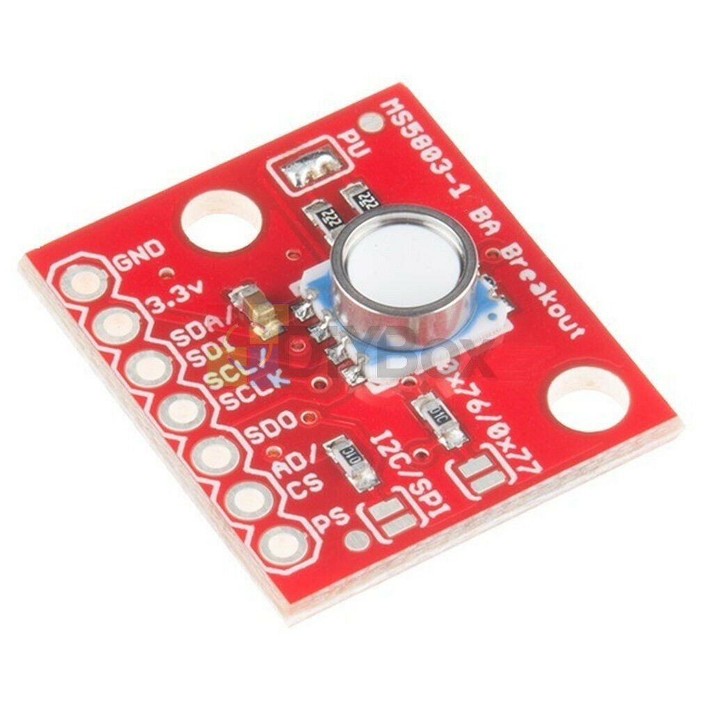 MS5803-01BA Liquid Gas Pressure Sensor Breakout I2C SPI Module Board for Arduino