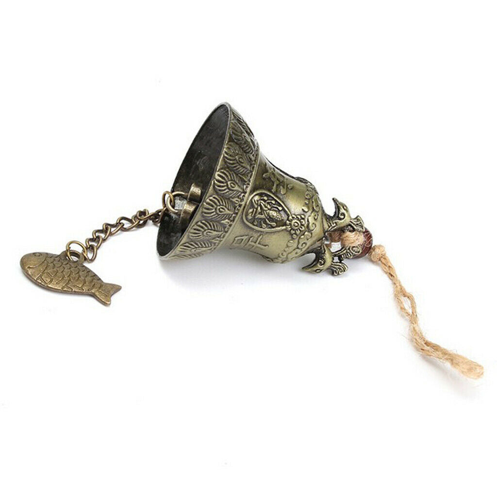 Metal Bells Wind Chime Garden Yard Charm Hanging Feng Shui Ornament