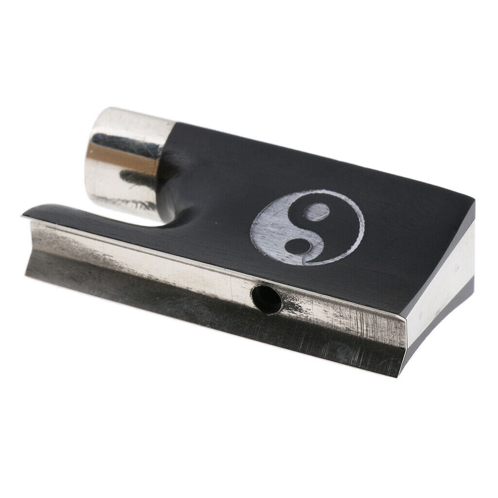 Ebony Violin Bow Frog with Screw for 4/4 3/4 Violin Bow Parts Tai Chi