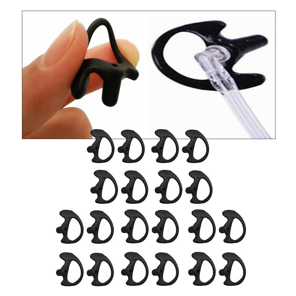 10 Pairs Soft Left Earplug Ear Plugs For  Two Way Radio Kits