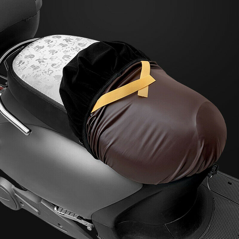 Motorcycle Scooter Seat Cover Cushion Leather All Seasons Protector Pad 71-78CM